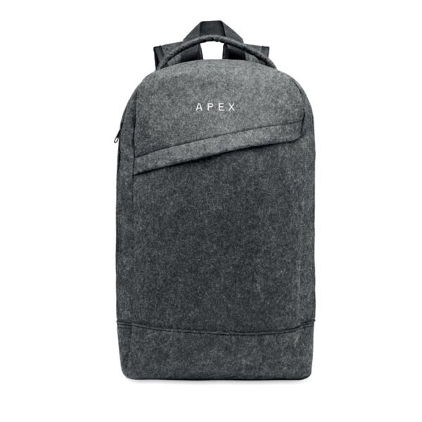 A compact backpack designed to comfortably hold a 13 inch laptop with organized storage for essentials