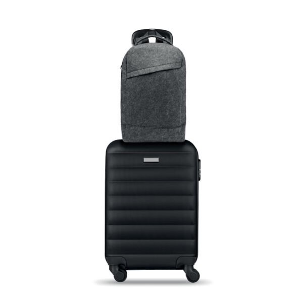 Compact backpack designed for 13 inch laptops featuring organized storage and comfortable straps for easy carrying