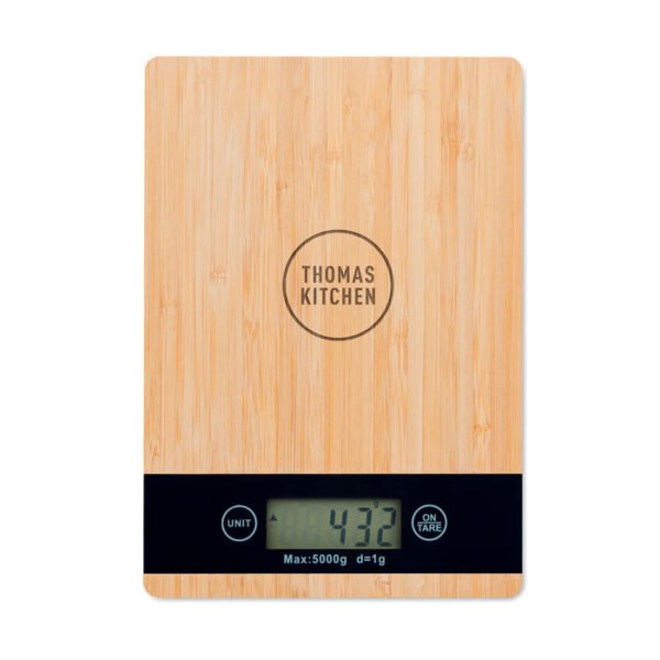 Bamboo digital kitchen scales corporate gifts suppliers for uae Bamboo digital kitchen scales offer a stylish and eco friendly way to measure ingredients accurately
