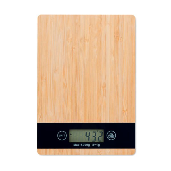 Bamboo digital kitchen scales corporate gifts suppliers for uae Bamboo digital kitchen scales offer precise measurements with a natural eco friendly design