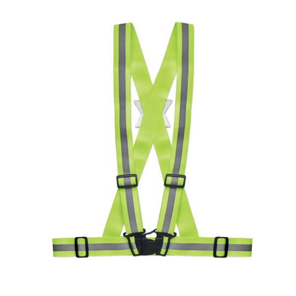 Neon Green Reflective Body Belt