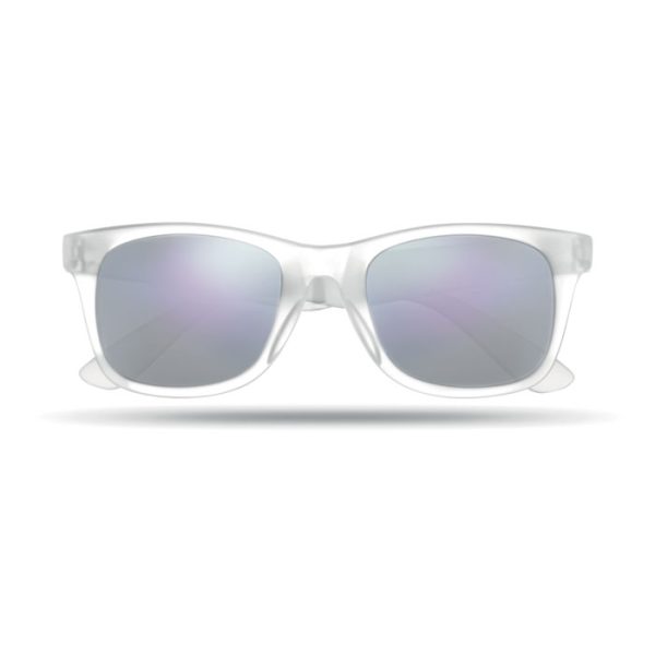 personalized-Sunglasses with mirrored lense-Transparent