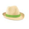 customized- Paper straw hat-Lime