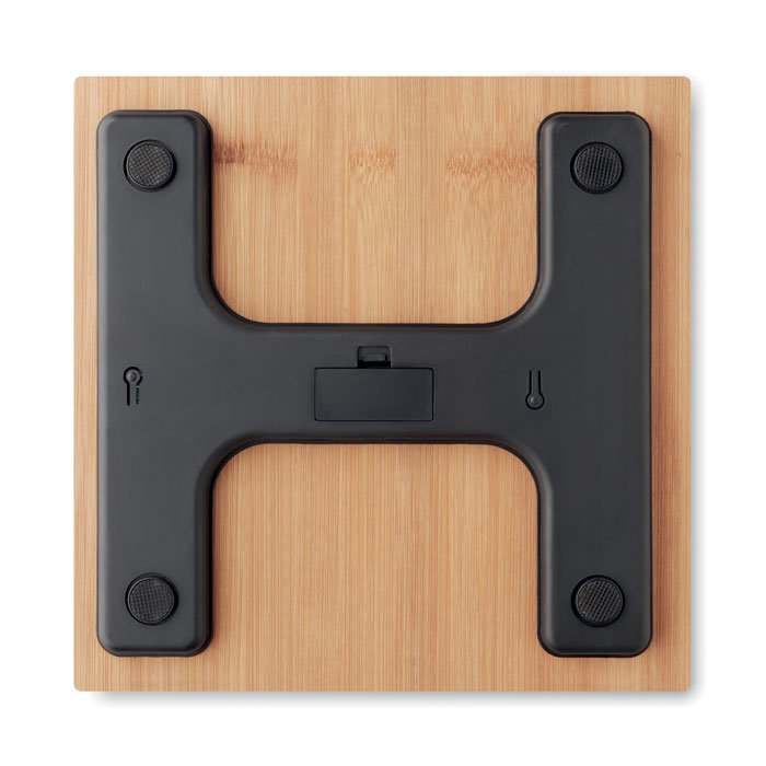 Bamboo bathroom scale 3