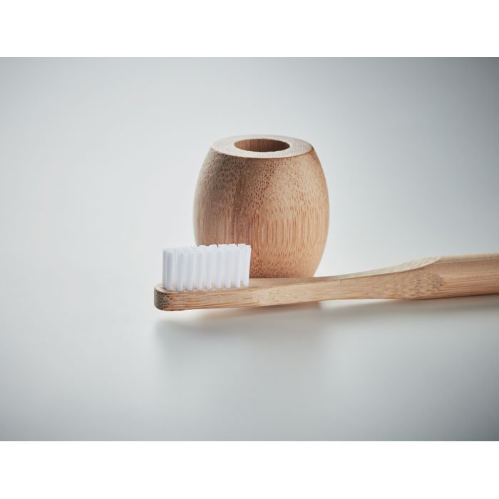 Bamboo tooth brush with stand 6