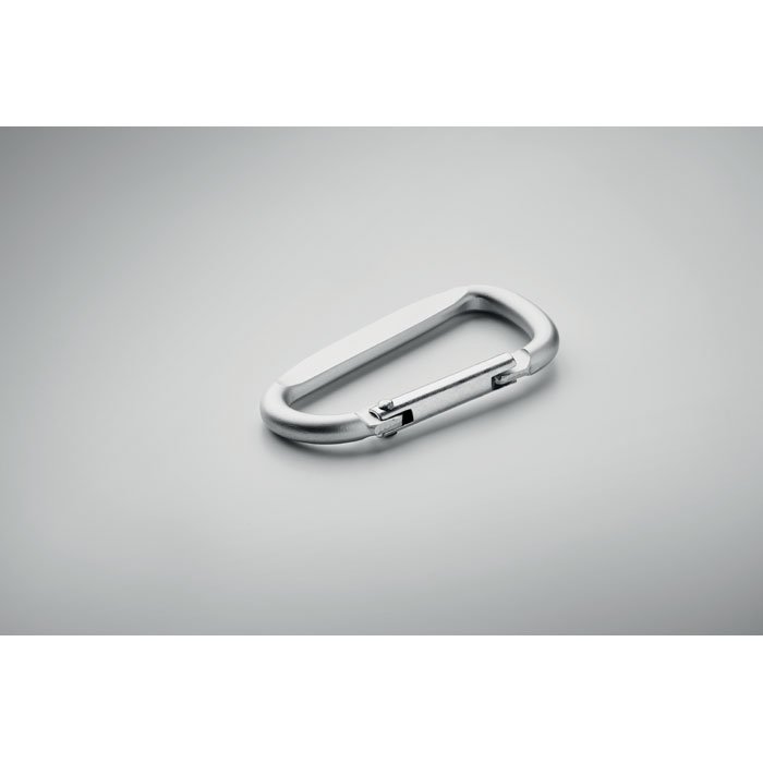 Carabiner clip in aluminium MS 1