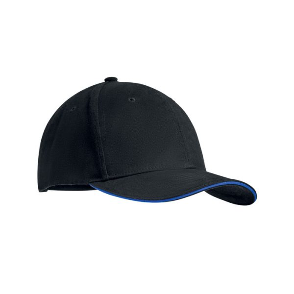 customized-Brushed heavy cotton 6 panel Ba-Royal blue