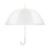 White 23 Inch Manual Open Umbrella