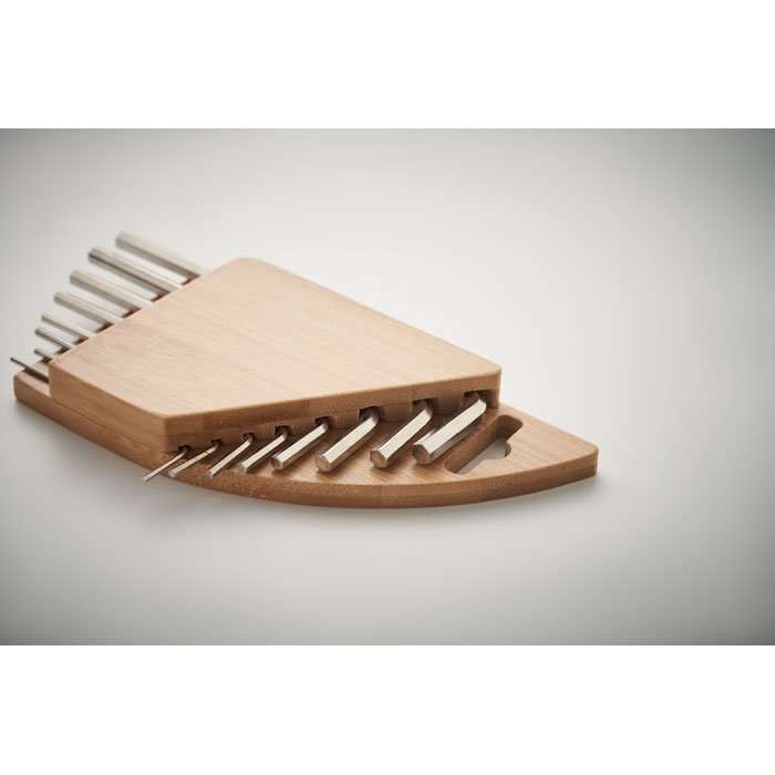 Hex key set in bamboo 6
