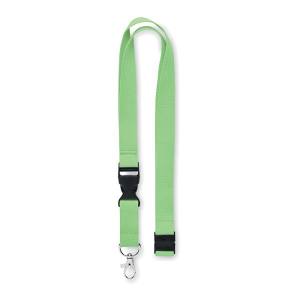 customized-Lanyard cotton 20mm - lime