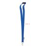 customized- Lanyard in RPET 20 mm-Royal blue