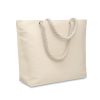 Beige Cord Handle Beach Bag 220gr