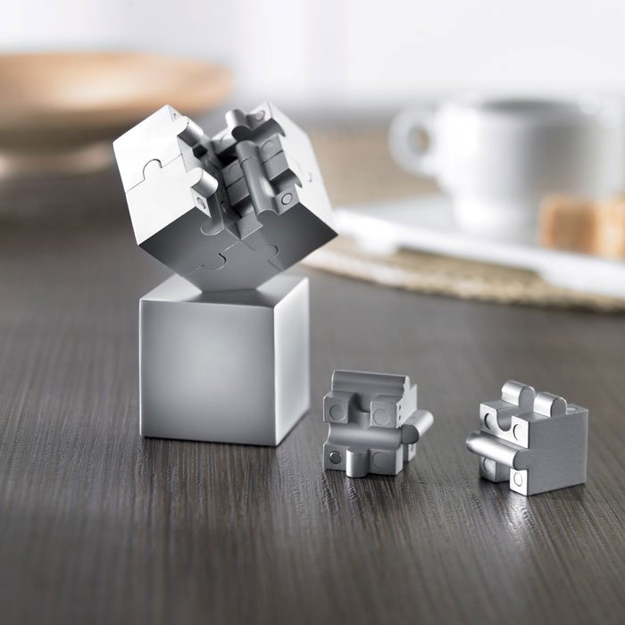Metal 3D puzzle 3