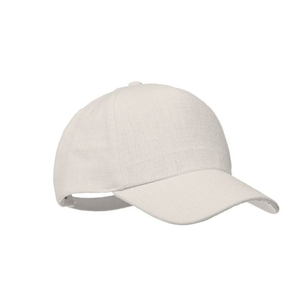 customized-Hemp baseball cap 370 gr/m2 -Beige