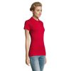 Customized-Perfect women polo 180 g-red