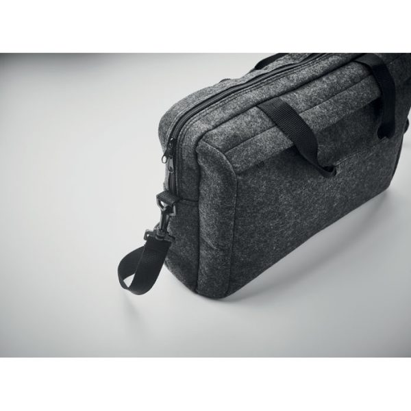 Custom 15 inch RPET Felt Laptop Bag