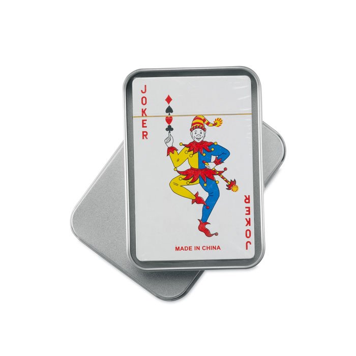 Playing cards in tin box 4