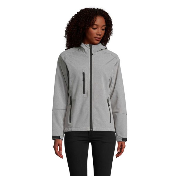 custimized-REPLAY women ss jacket 340-Grey melange 2