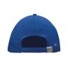 personalized- RPET 5 panel baseball cap-Royal blue