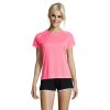 customized- SPORTY WOMEN T-SHIRT 140g -neon pink