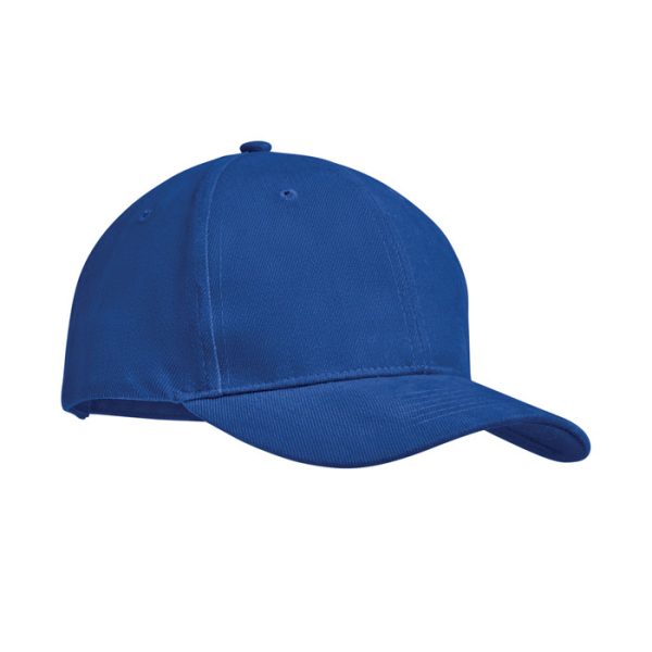 customized-Brushed heavy cotton 6 panel Ba -Royal Blue