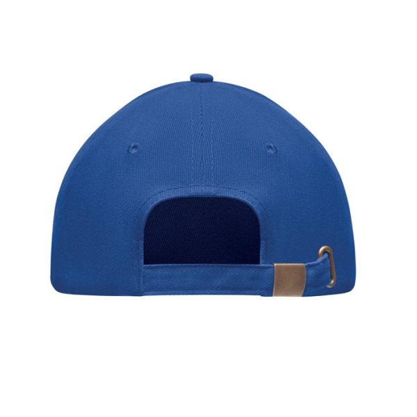 customized-Brushed heavy cotton 6 panel Ba -Royal Blue