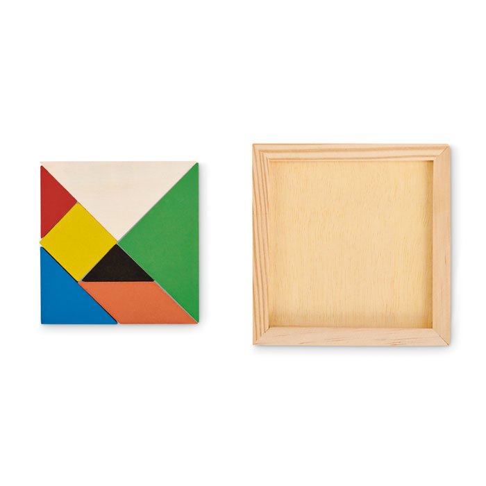 Tangram puzzle in wood 3
