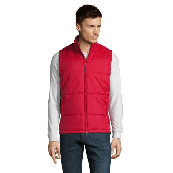 personalized- WARM Quilted Bodywarmer-red