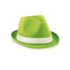 customized-coloured polyester hat-Lime