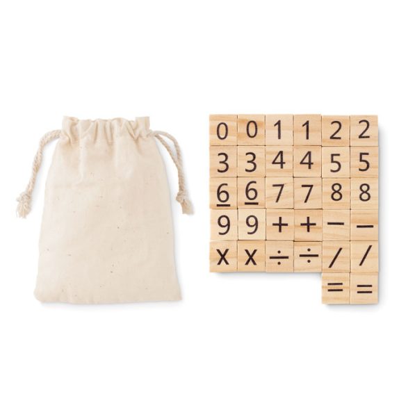 Promotional Wood Educational Counting Game