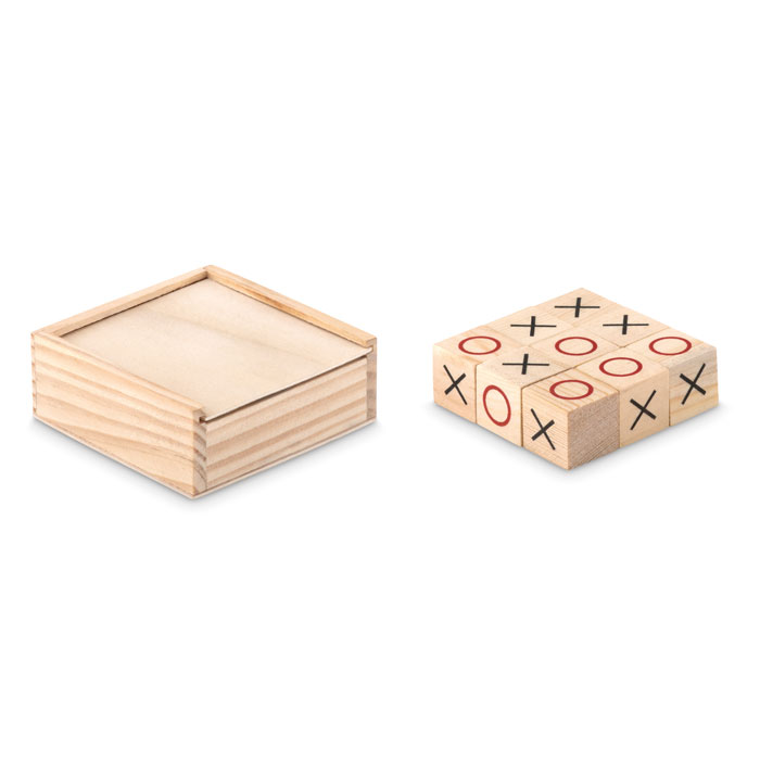 Customized Wooden Tic Tac Toe