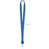 Promotional-Lanyard retractable clip -royal blue