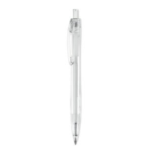 Rpet push ball pen with blue ink