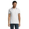 customized-PASADENA MEN POLO 200-white/navy