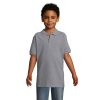 customized-PERFECT KIDS POLO 180g-grey melange