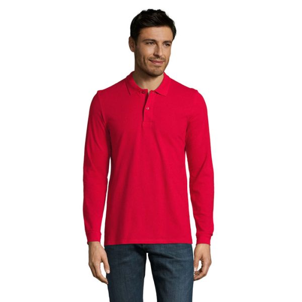 customized-PERFECT LSL MEN POLO 180-red