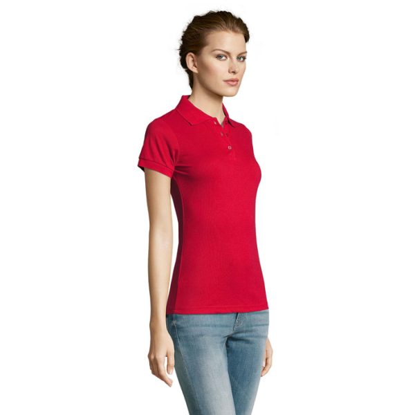 customized-PRIME WOMEN POLO 200gr- red