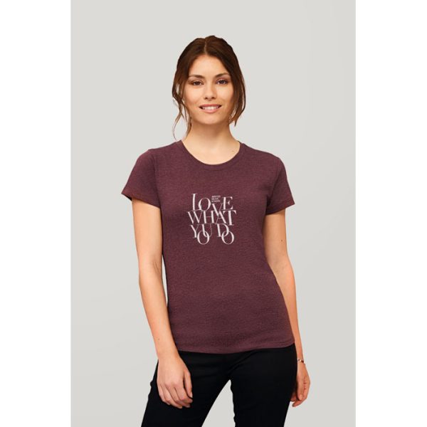 customized-REGENT FIT WOMEN 150g- heather oxblood