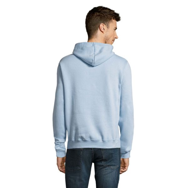 customized-SLAM UNISEX HOODED SWEATER-sky blue