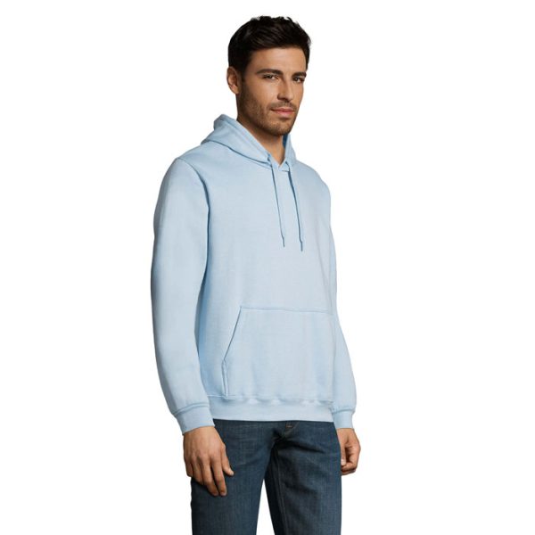 customized-SNAKE Hood Sweater-sky blue