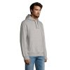 customized-SPENCER HOODED SWEAT 280-grey melange