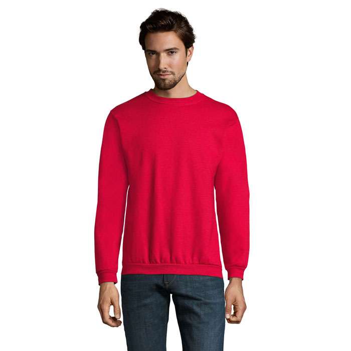 personalized-SPIDER MEN ROUND-NECK SWEAT -red