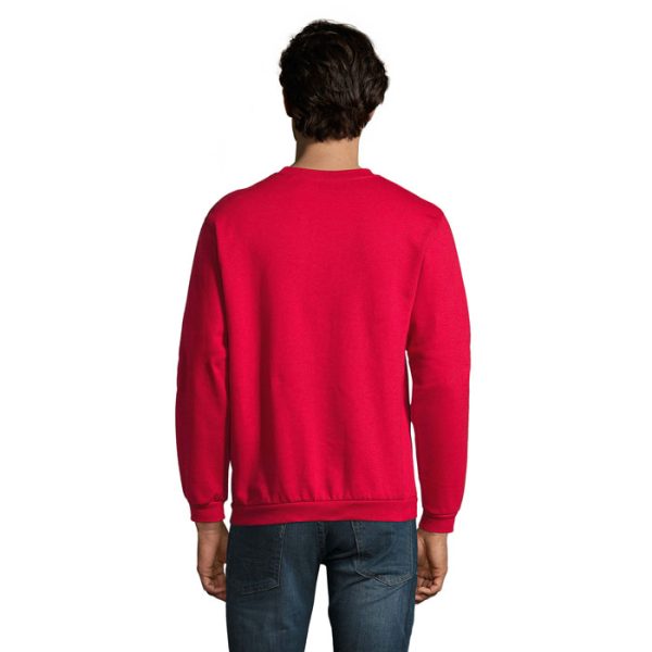 personalized-SPIDER MEN ROUND-NECK SWEAT -red