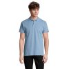 promotional-SPRING II MEN Polo 210g-SKY BLUE PIQUE