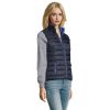 customized-WAVE WOMEN BODYWARMER 180g-navy