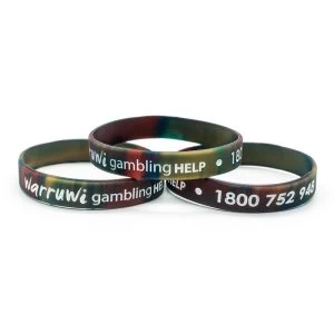 Custom Made Silicone Wristbands for Business Gifts