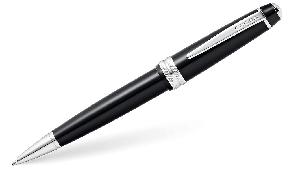 Bailey Light™ Polished Black Resin w-Polished Chrome Appointments Ballpoint Pen