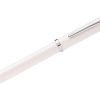 Branded Metallic White Multifunction Pen with Stylus 3in1