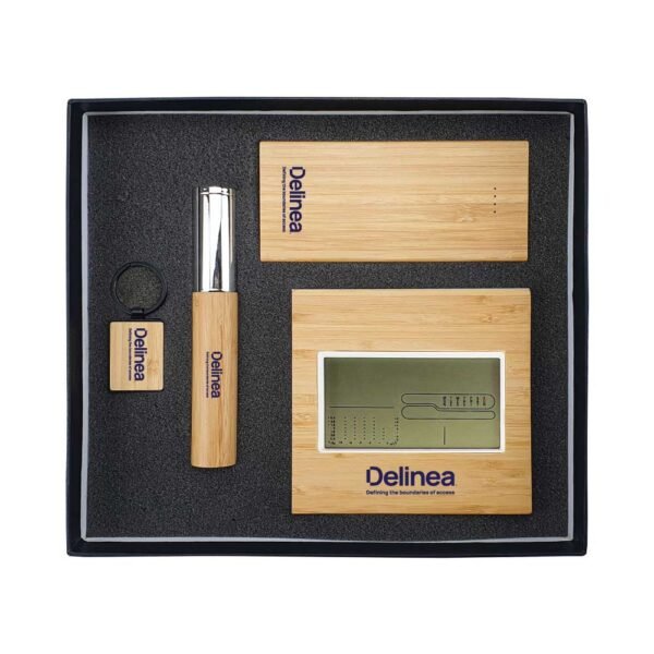 Chic mini digital clock designed with sustainable materials for modern living