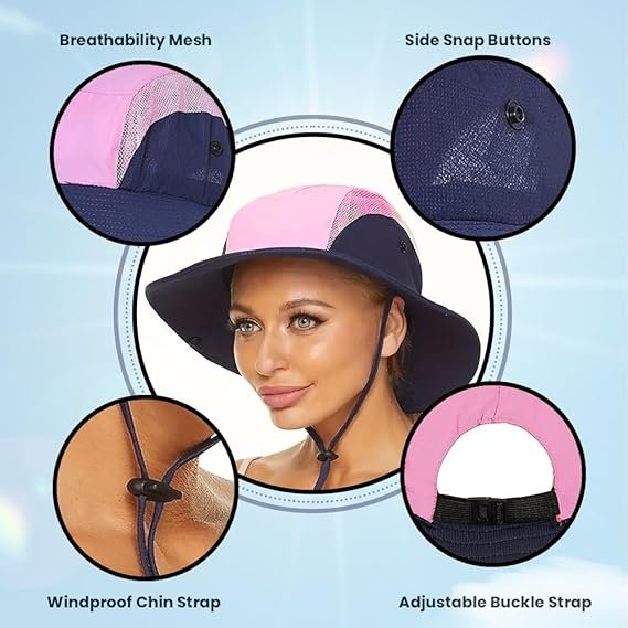 Womens bucket hat with a classic look for any occasion